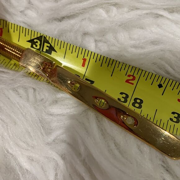 STRETCHY Skinny belt goldtone women’s - Picture 5 of 6